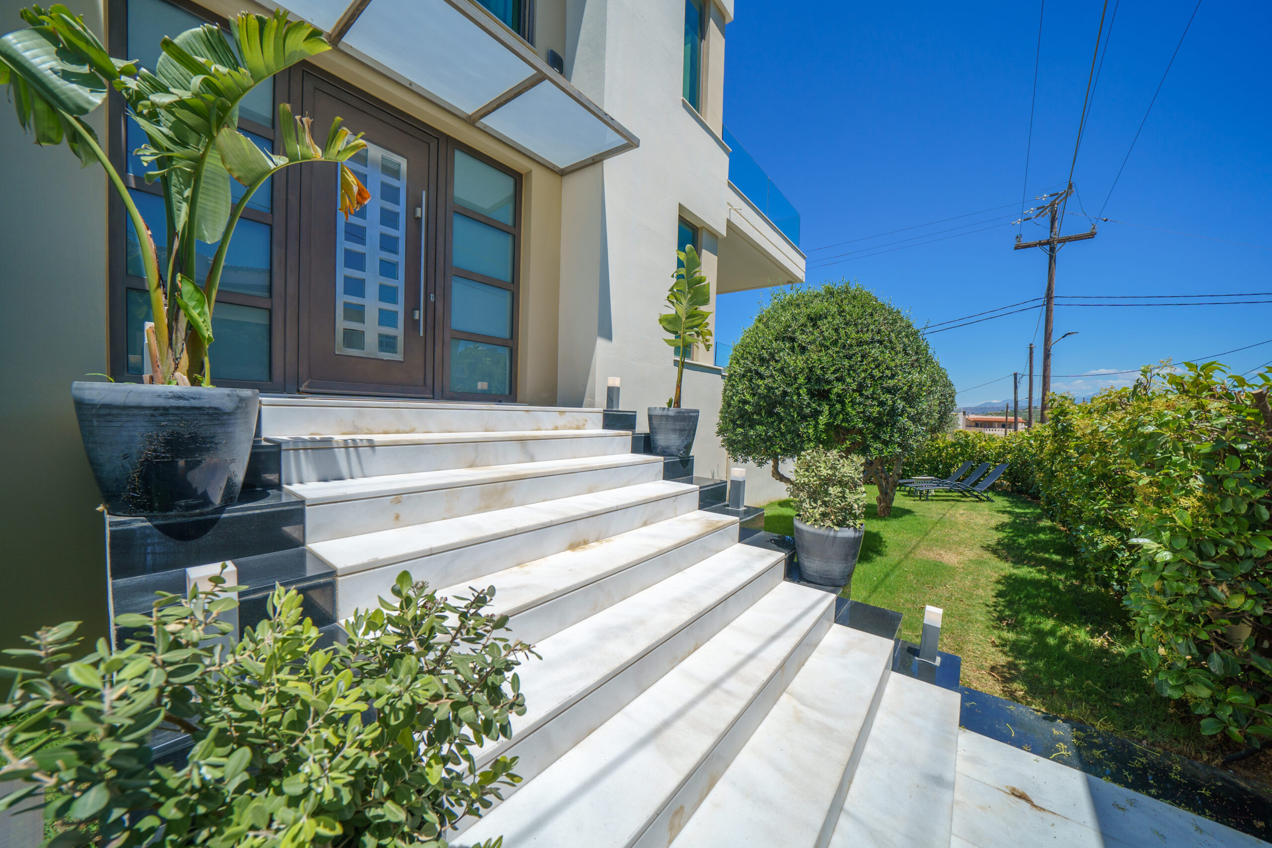Crethion Villa luxury living space Rethymno