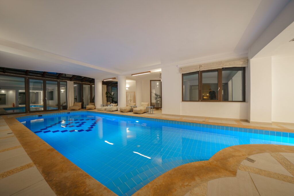 Crethion Villa luxury living space Rethymno