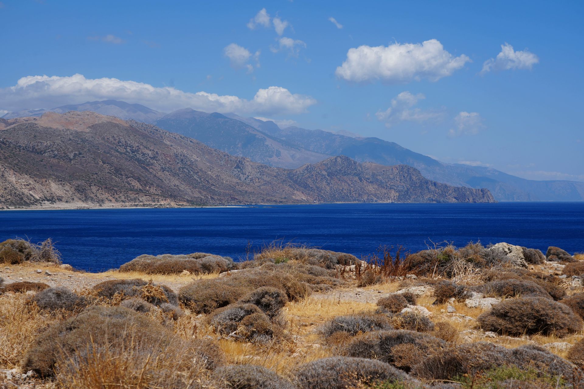 Sfakia Crete mountain coast